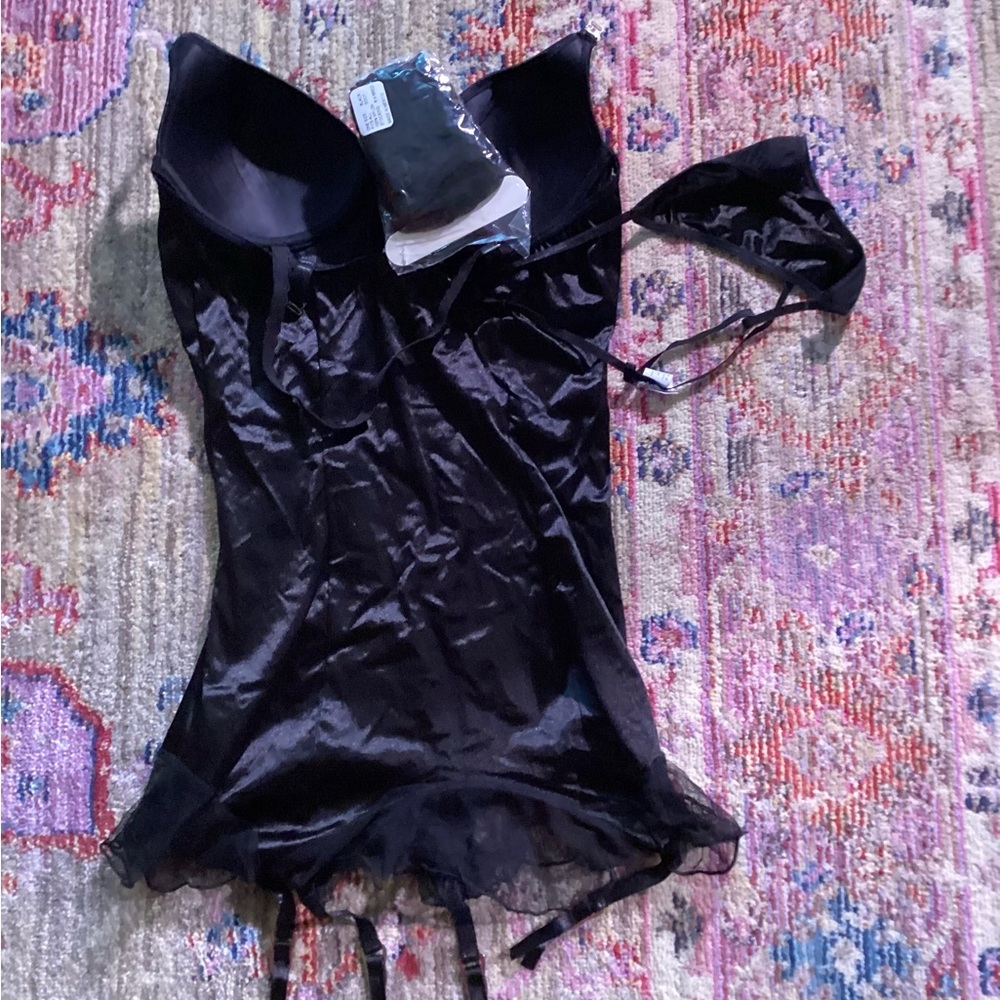 Elegant Black Women's Lingerie